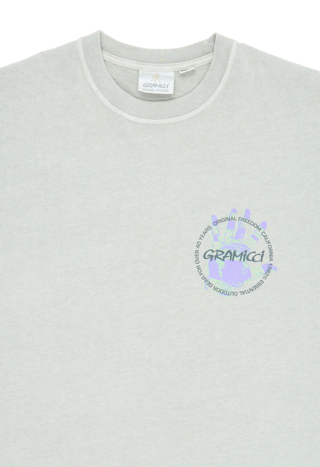 Gramicci Climber’s Hand Tee - Pigment Slate - Image 3