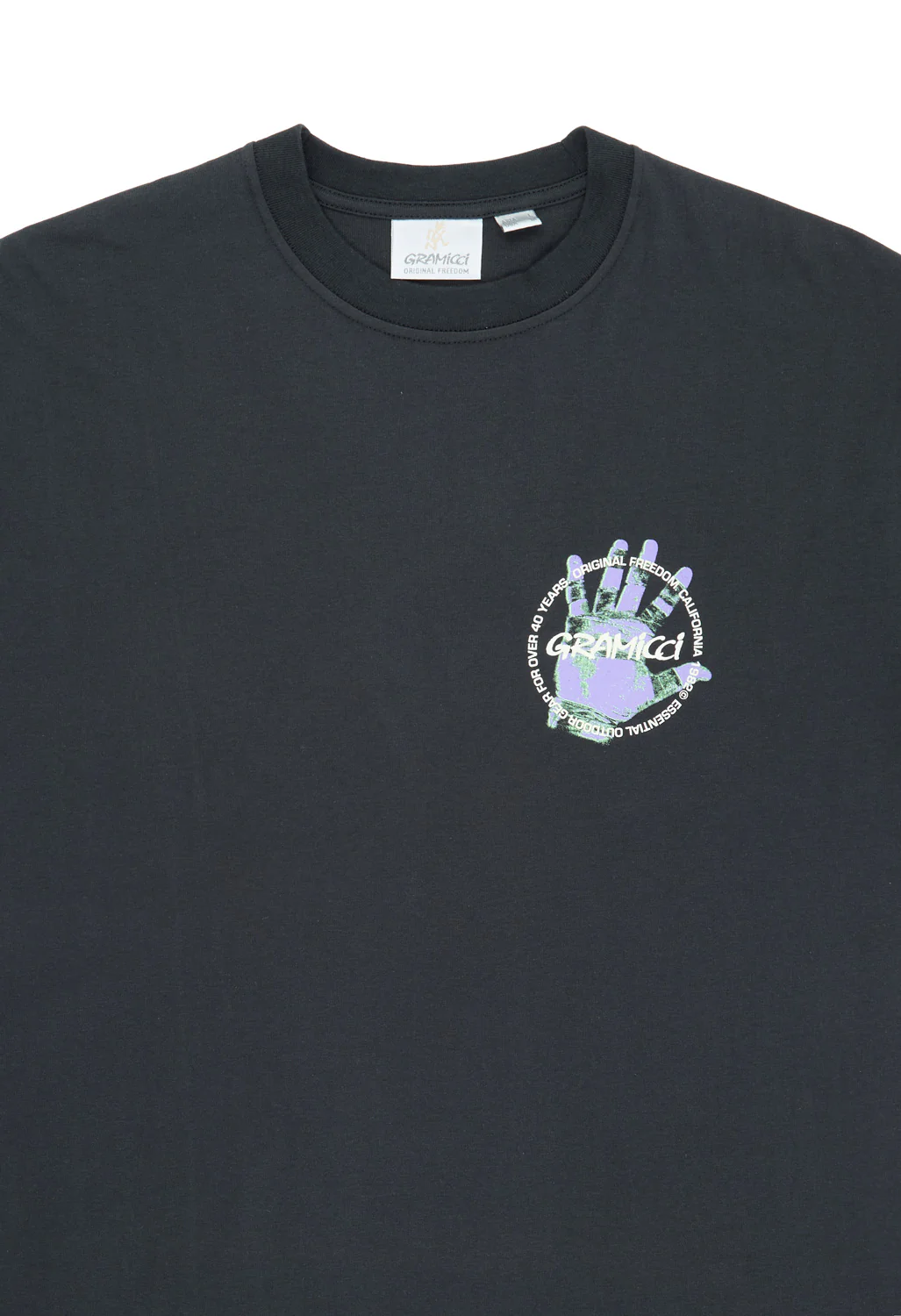 Gramicci Climber’s Hand Tee - Vintage Black - Image 3