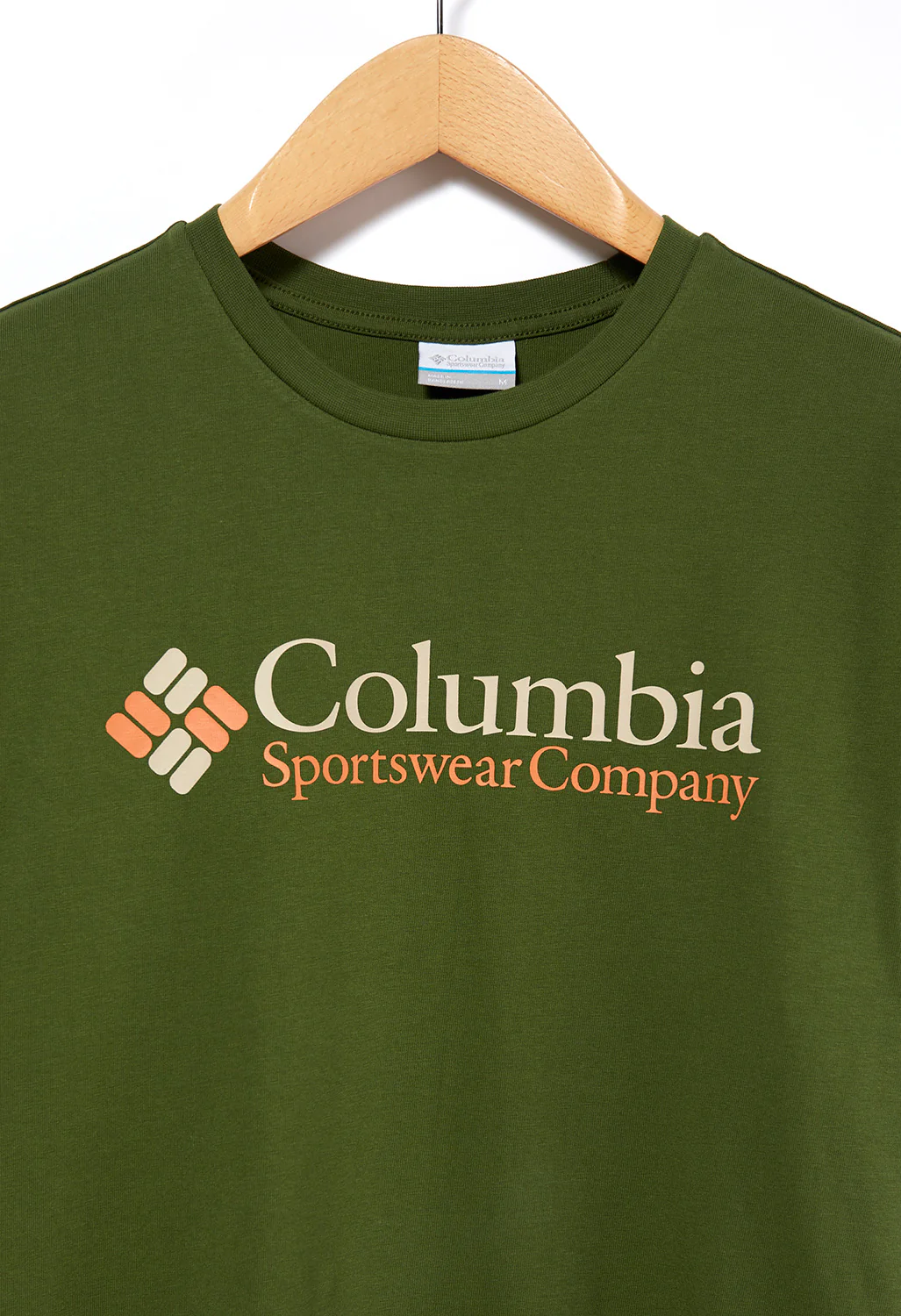 Columbia Men's Deschutes Valley Graphic T-Shirt - Pesto - Image 3