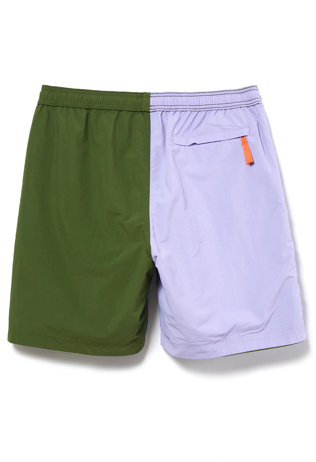Columbia Men's Deschutes Valley Reversible Shorts - Pesto/Pesto Frosted Purple - Image 5