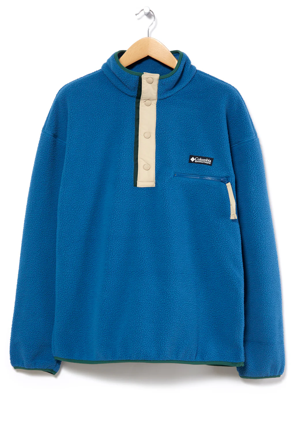 Columbia Men's Helvetia Half Snap Fleece - Impulse Blue