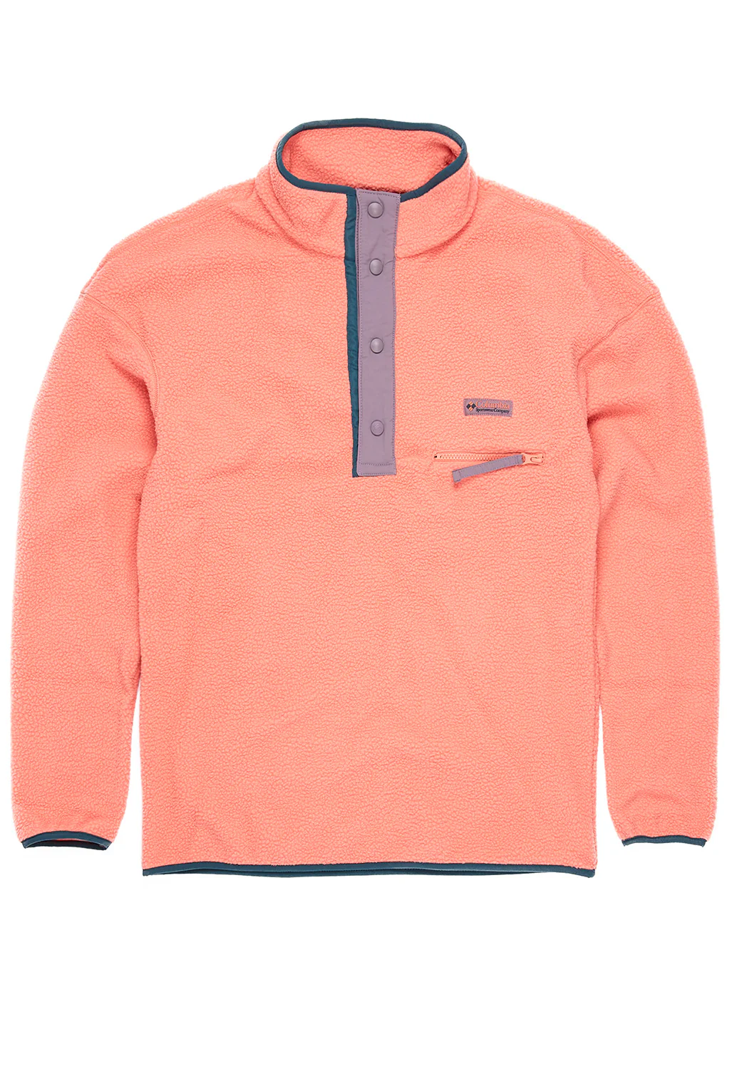 Columbia Men's Helvetia Half Snap Fleece - Faded Peach
