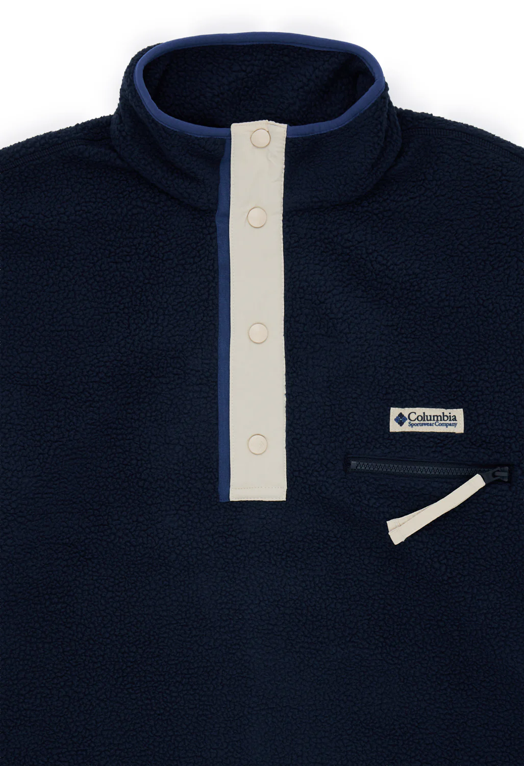 Columbia Men's Helvetia II Half Snap Fleece - Collegiate Navy - Image 3