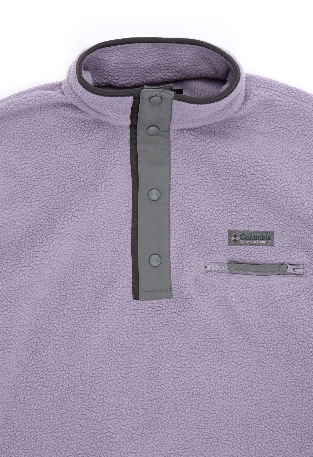 Columbia Men's Helvetia II Half Snap Fleece - Shale Purple - Image 3
