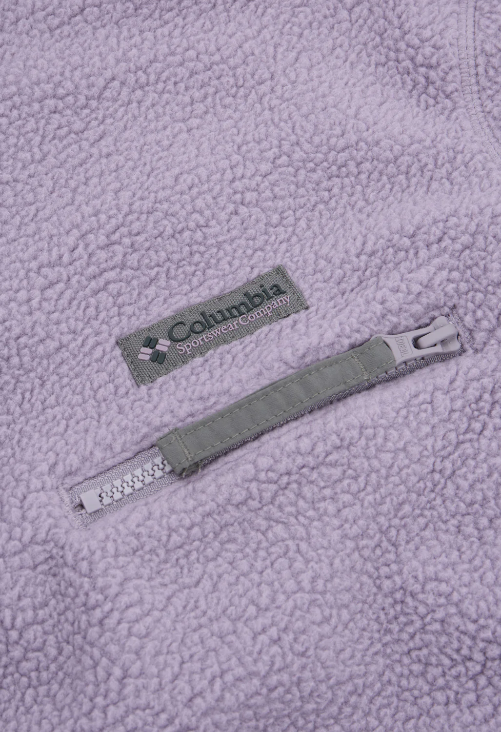 Columbia Men's Helvetia II Half Snap Fleece - Shale Purple - Image 4