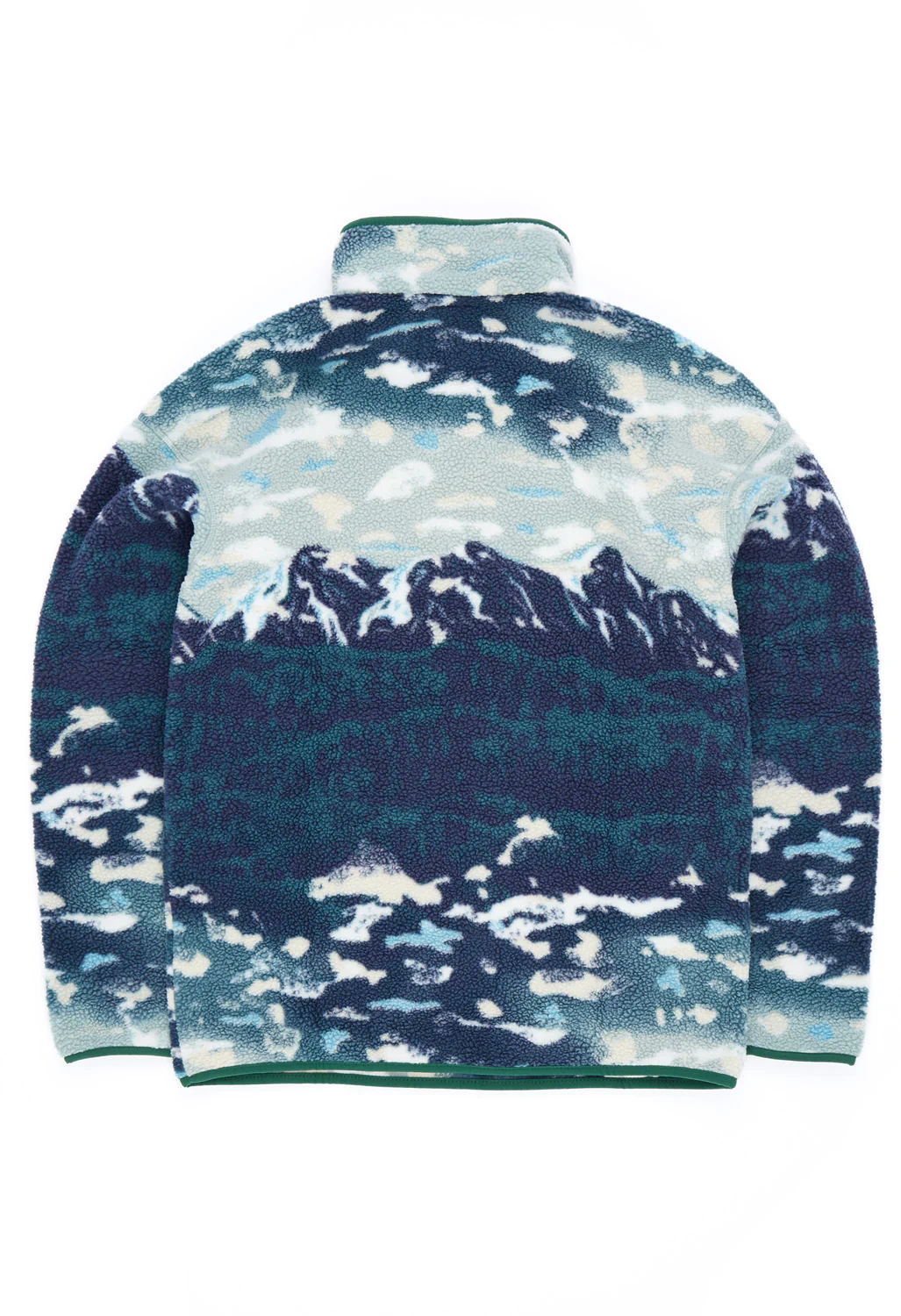 Columbia Men's Helvetia II Printed Half Snap Fleece - Crushed Blue Sisters - Image 2