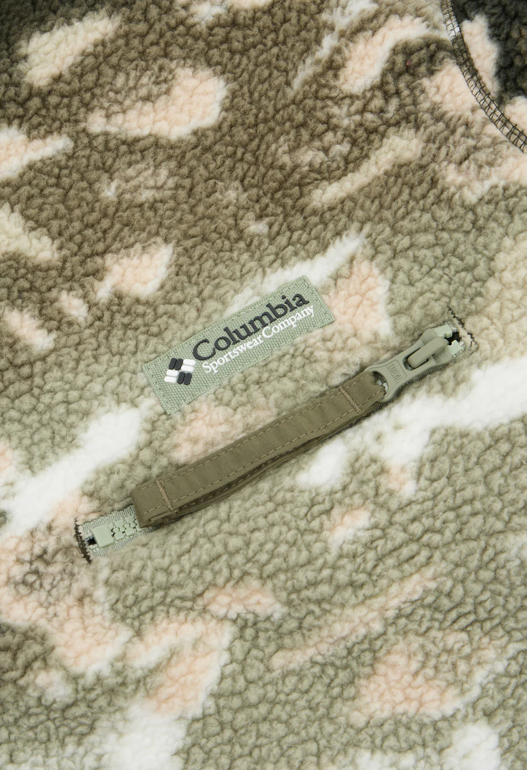 Columbia Men's Helvetia II Printed Half Snap Fleece - Safari Sisters - Image 4