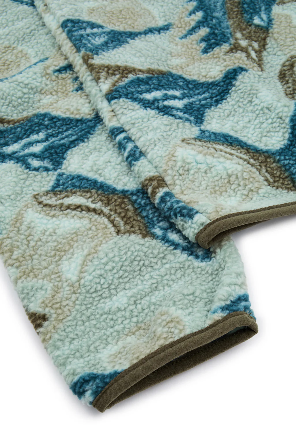 Columbia Men's Helvetia II Printed Half Snap Fleece - Safari / Sunscapes - Image 5