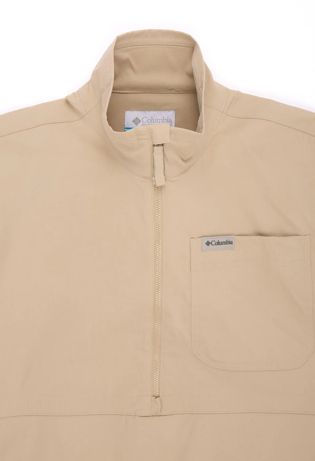 Columbia Men's Landroamer Half Zip Overshirt - Ancient Fossil - Image 3