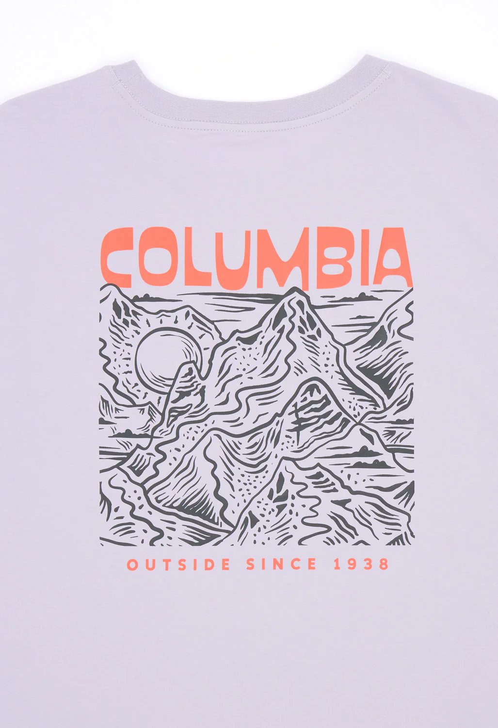 Columbia Women's Rolling Bend Graphic Oversize T-Shirt - Lavender Pearl, Mountainview - Image 4