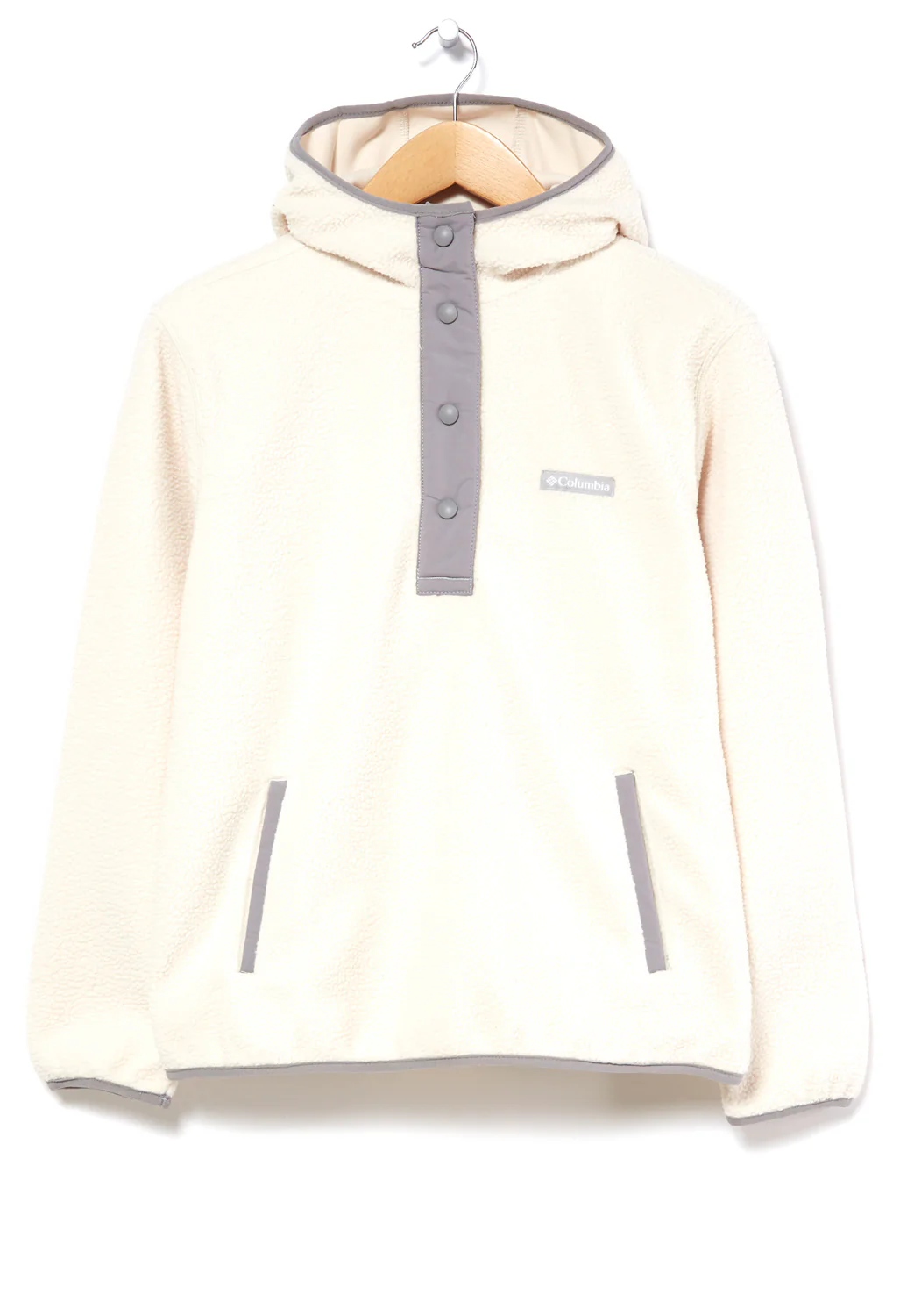 Columbia Women's Echo Hills Sherpa Hoodie - Chalk