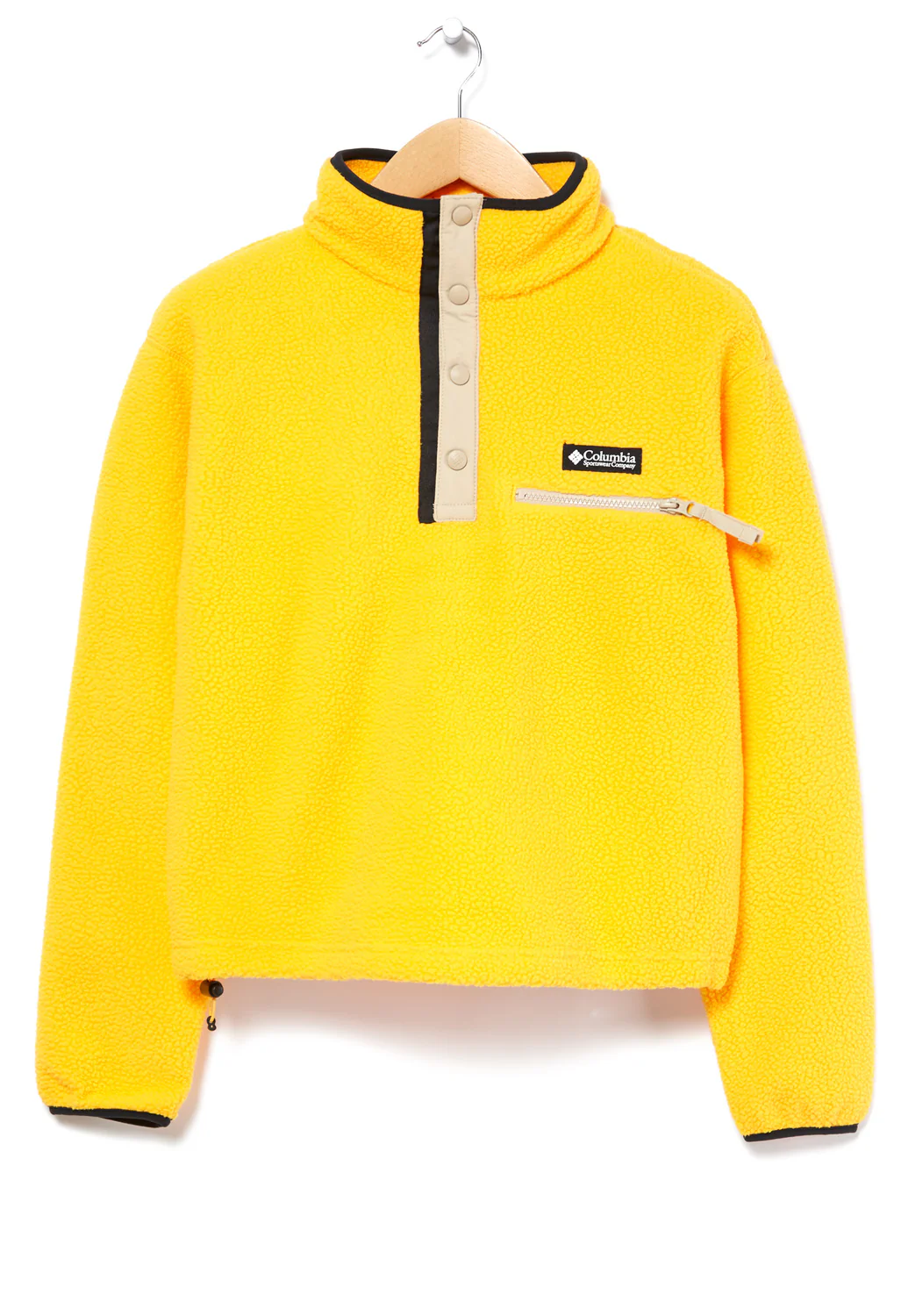 Columbia Women's Helvetia Cropped Half Snap Fleece - Stinger