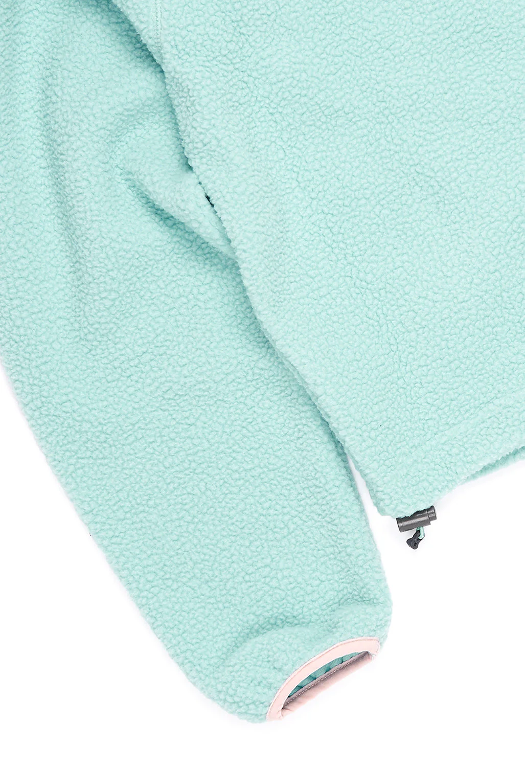 Columbia Women's Helvetia Cropped Half Snap Fleece - Aqua Haze - Image 4