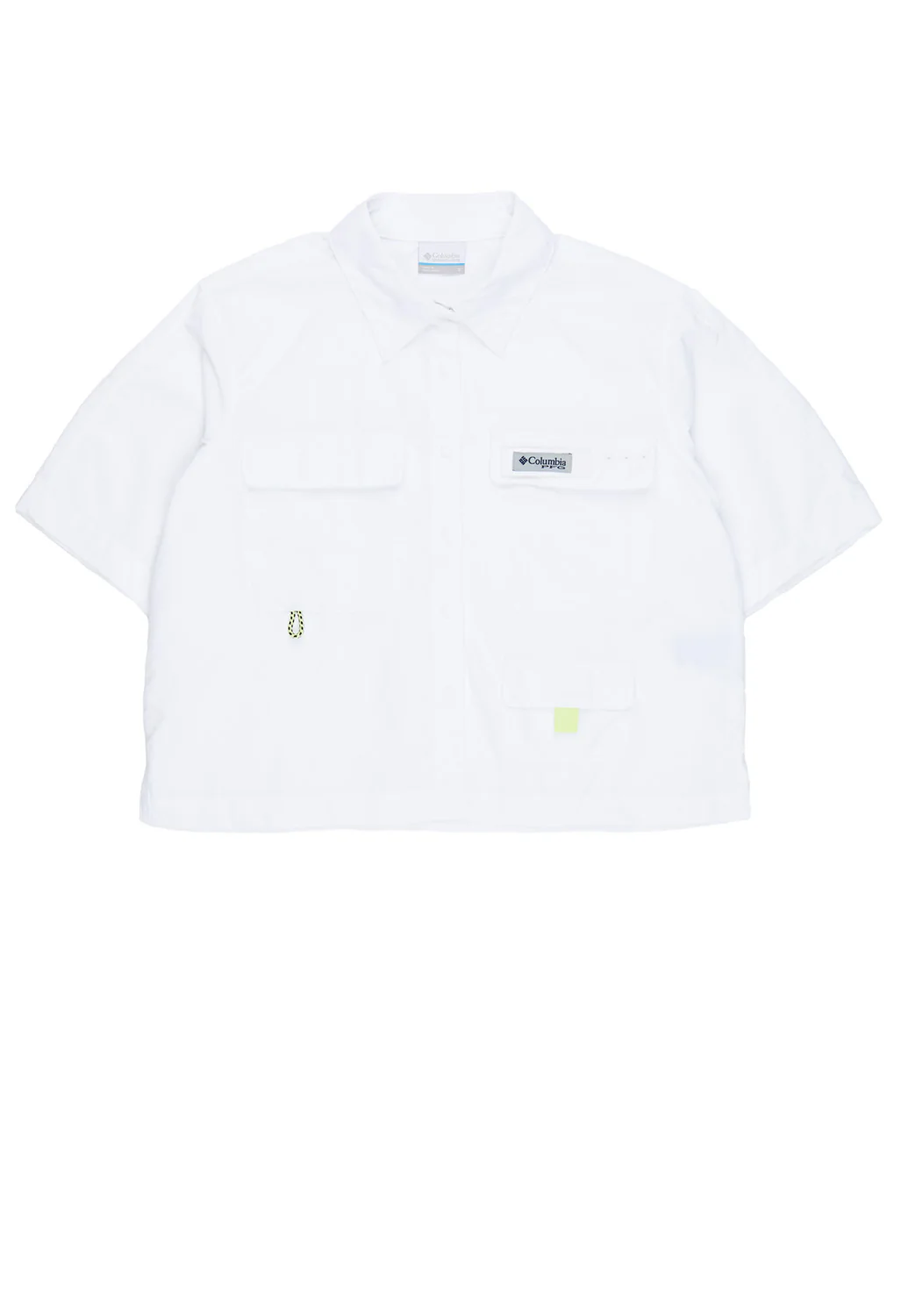 Columbia Women's PFG Open Water Short Sleeve Shirt - White