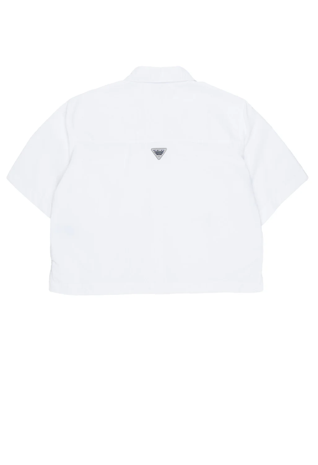 Columbia Women's PFG Open Water Short Sleeve Shirt - White - Image 2