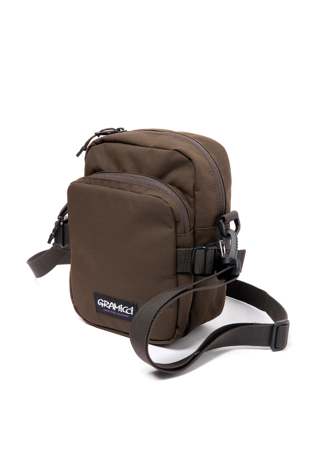 Gramicci Cordura Mini Shoulder Bag - Brown - Image 2