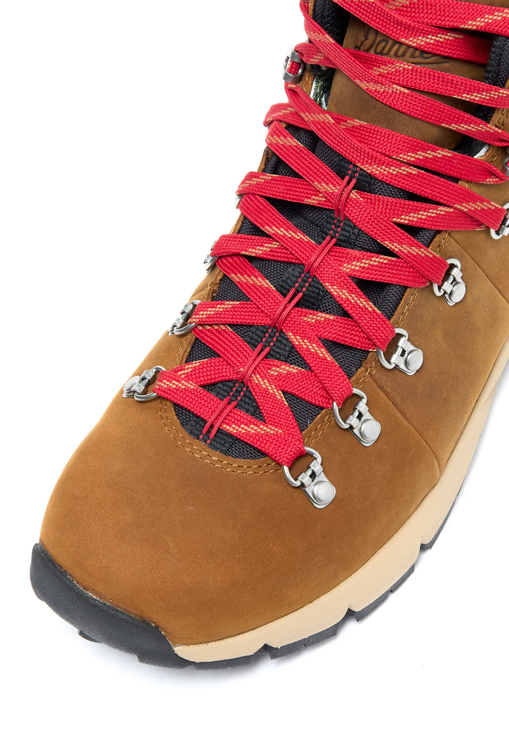 Danner Men's Mountain 600 Leaf 4.5" GTX Boots - Grizzly Brown / Rhodo Red - Image 2