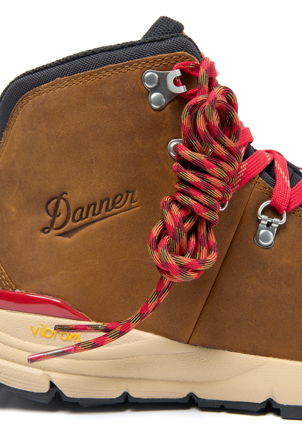 Danner Men's Mountain 600 Leaf 4.5" GTX Boots - Grizzly Brown / Rhodo Red - Image 6