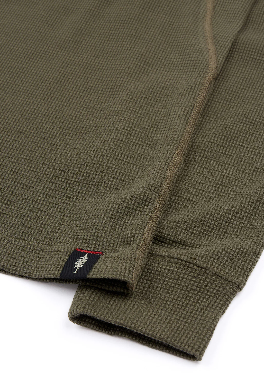 Danner Men's Santiam Waffle LS Tee - Dusty Olive - Image 4