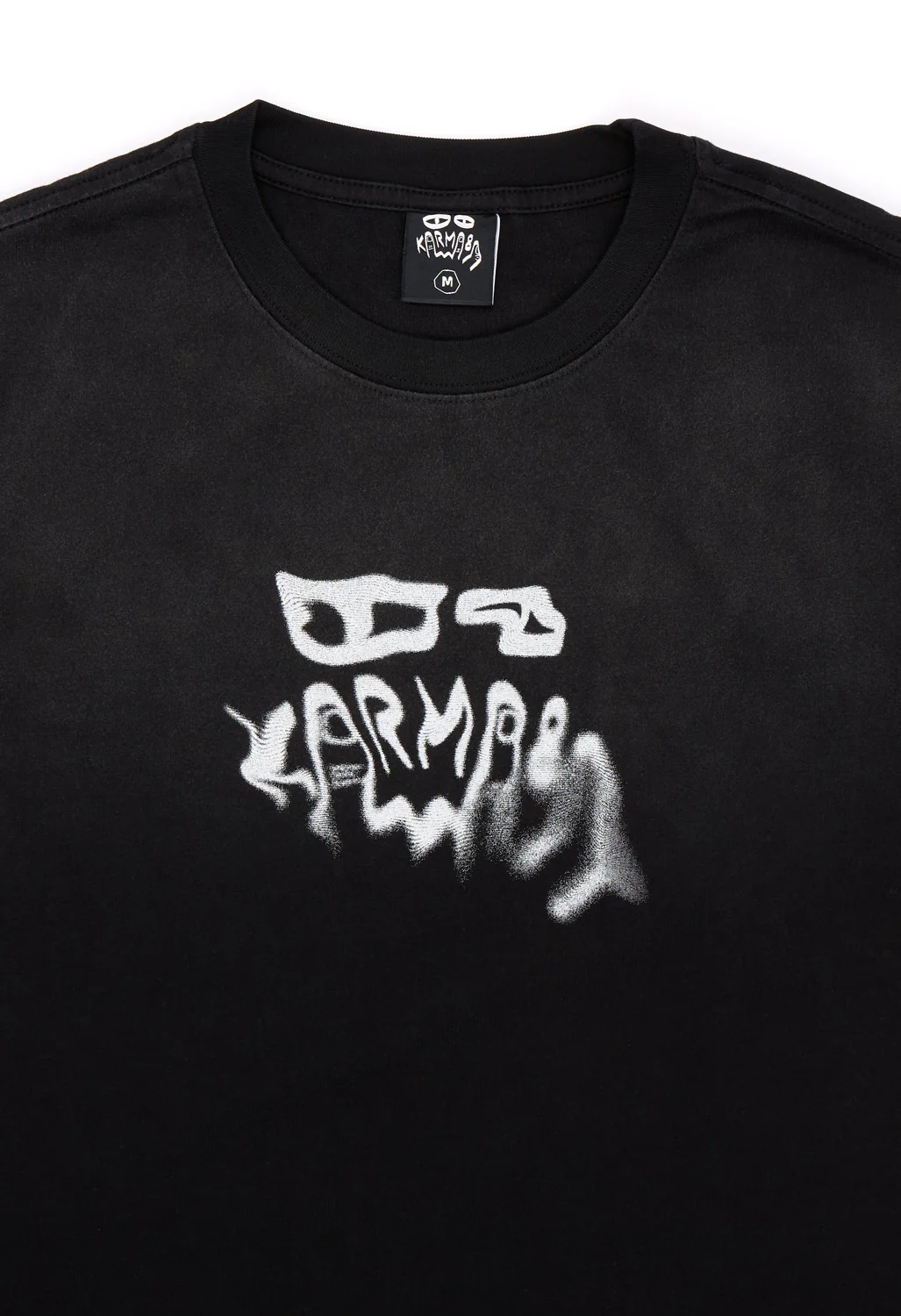 Karma8A Imprint Tee - Black - Image 3