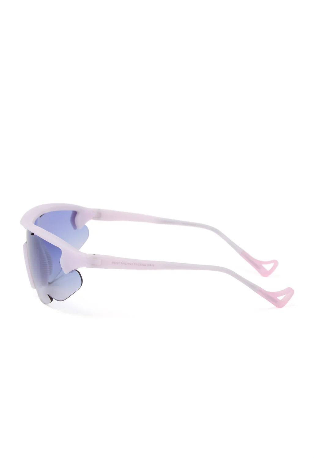 District Vision x Post Archive Faction Junya Racer Sunglasses - Iris / D+ Blue Gradient - Image 3