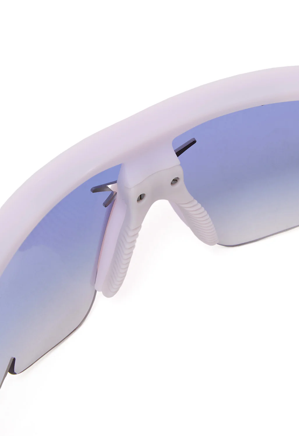 District Vision x Post Archive Faction Junya Racer Sunglasses - Iris / D+ Blue Gradient - Image 4