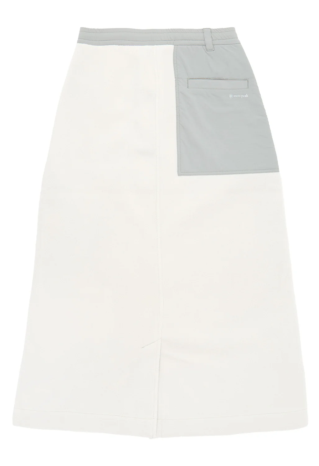 Snow Peak Women's Double Face Fleece Skirt - Ivory - Image 2
