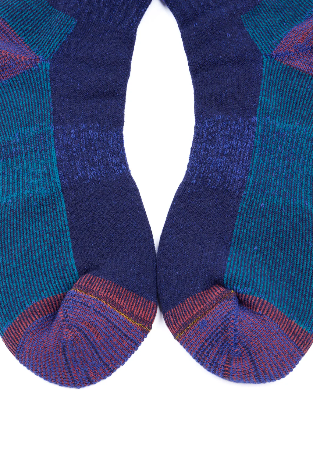 ROTOTO Double Face Merino Pile Socks - Dark Blue - Image 4