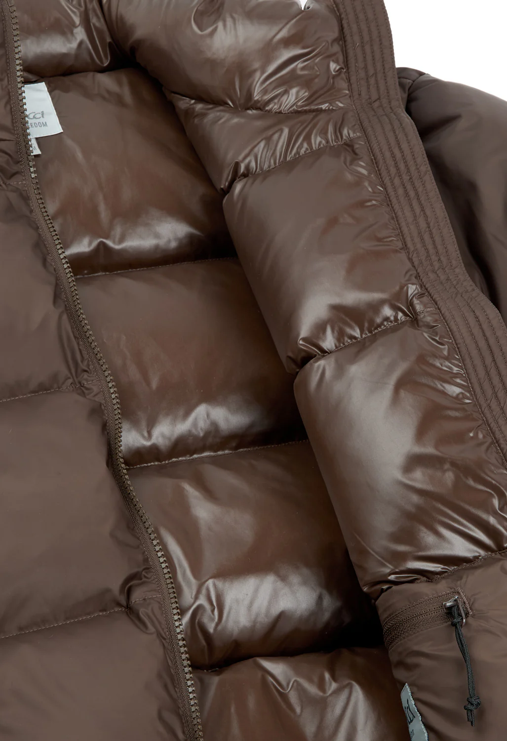 Gramicci Down Puffer Jacket - Dark Brown - Image 5