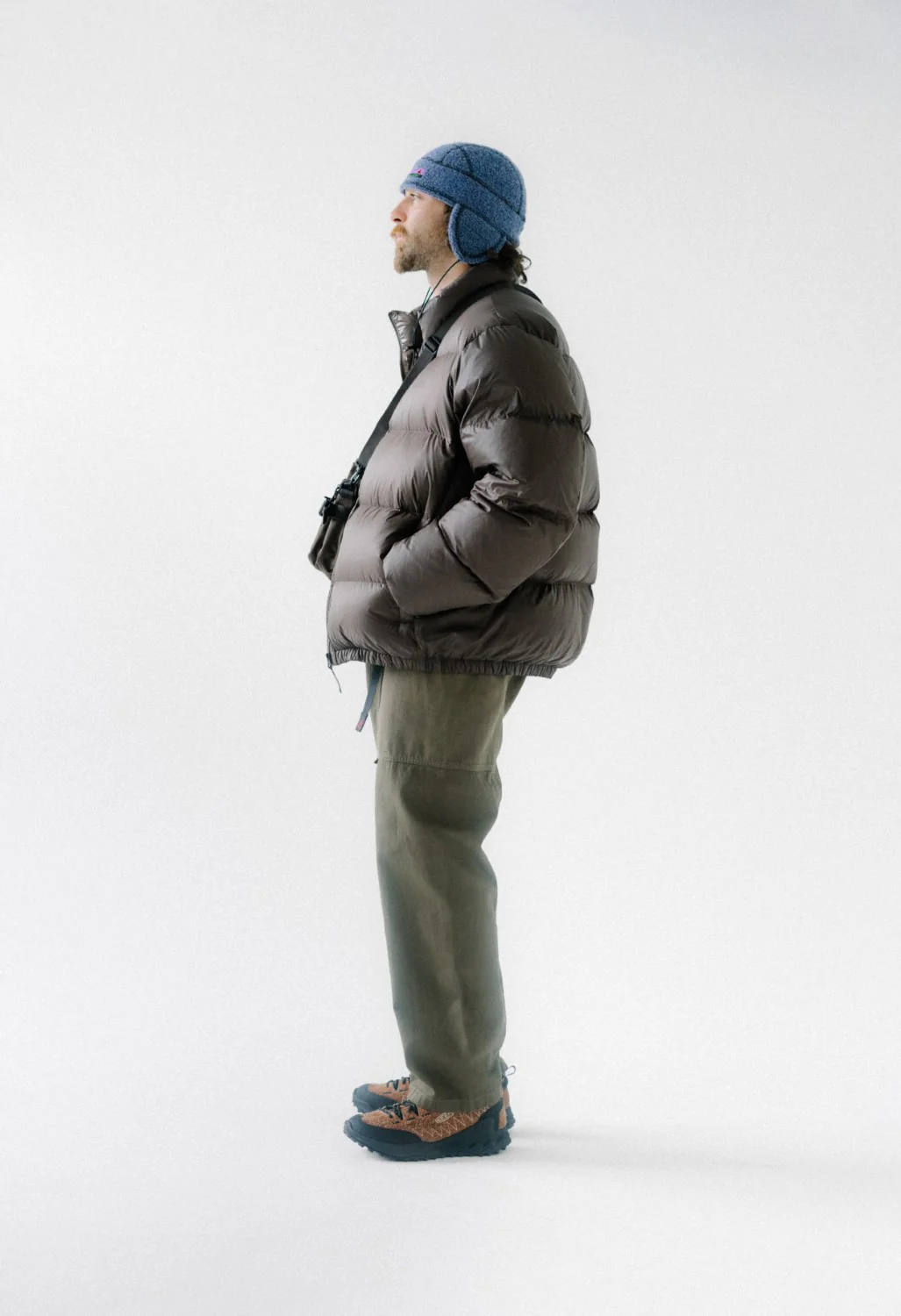 Gramicci Down Puffer Jacket - Dark Brown - Image 7