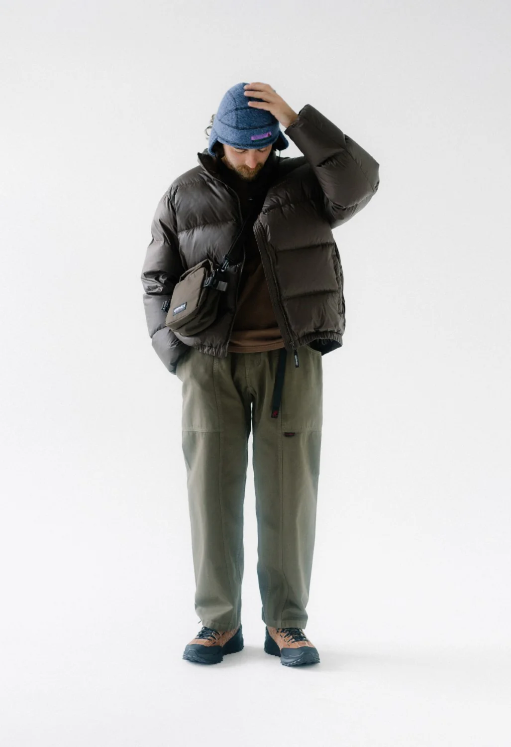 Gramicci Down Puffer Jacket - Dark Brown - Image 8