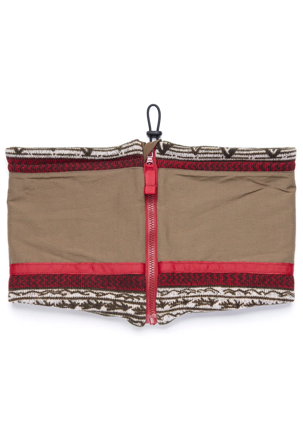 Elmer Fleece Neck Warmer - Khaki / Elmer Print - Image 2
