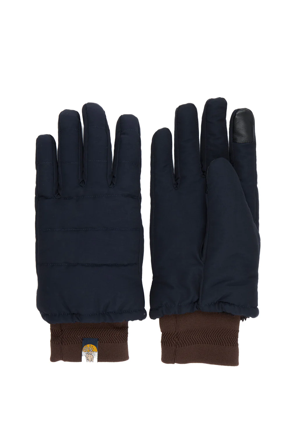 Elmer Knit Cuff Gloves - Navy - Image 3