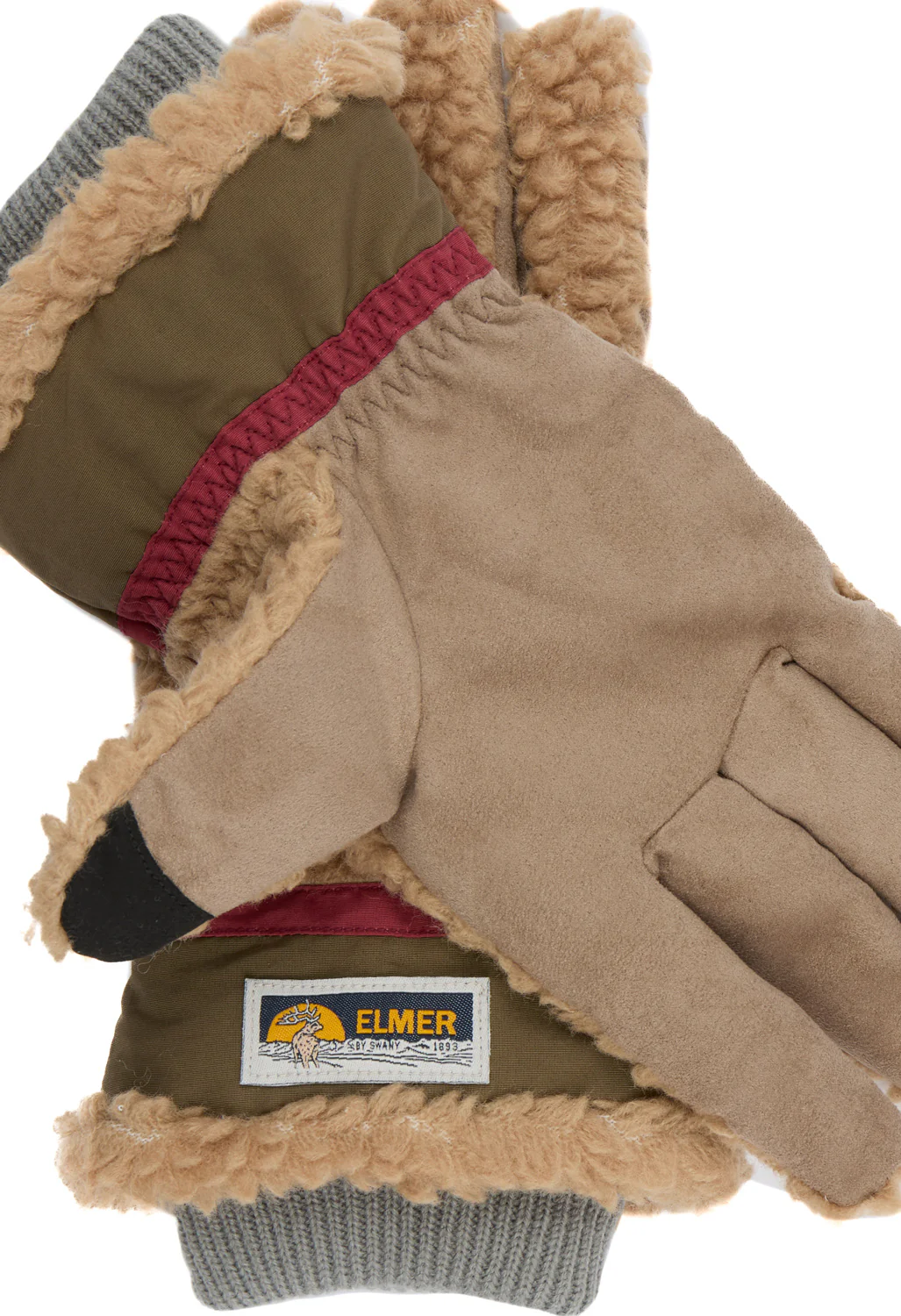 Elmer Teddy Gloves - Camel - Image 2