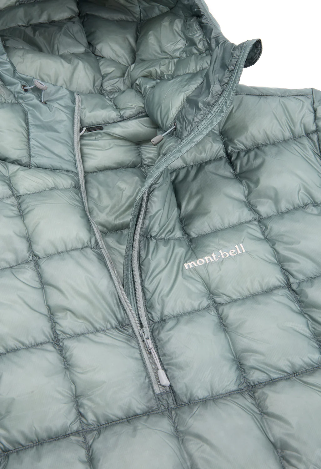 Montbell Ex Light Down Anorak - Light Grey - Image 5