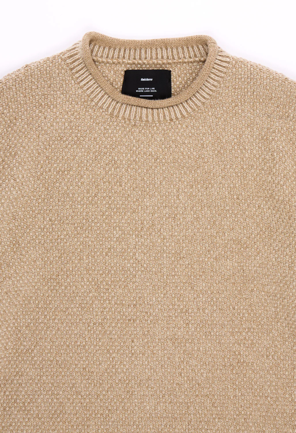 Finisterre Men's Barents Jumper - Oatmeal - Image 3