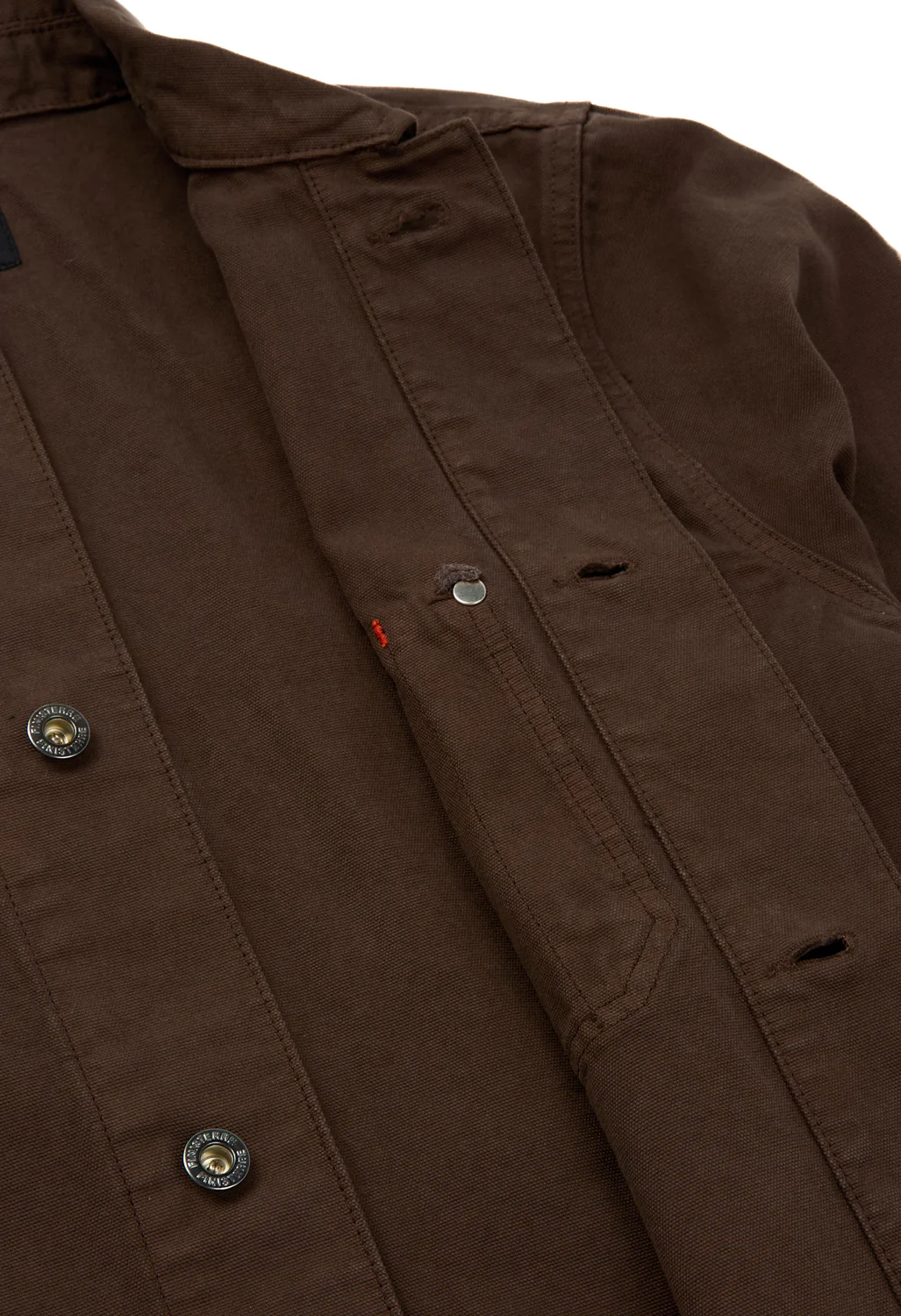 Finisterre Men's Basset Chore Jacket - Seal Brown - Image 5