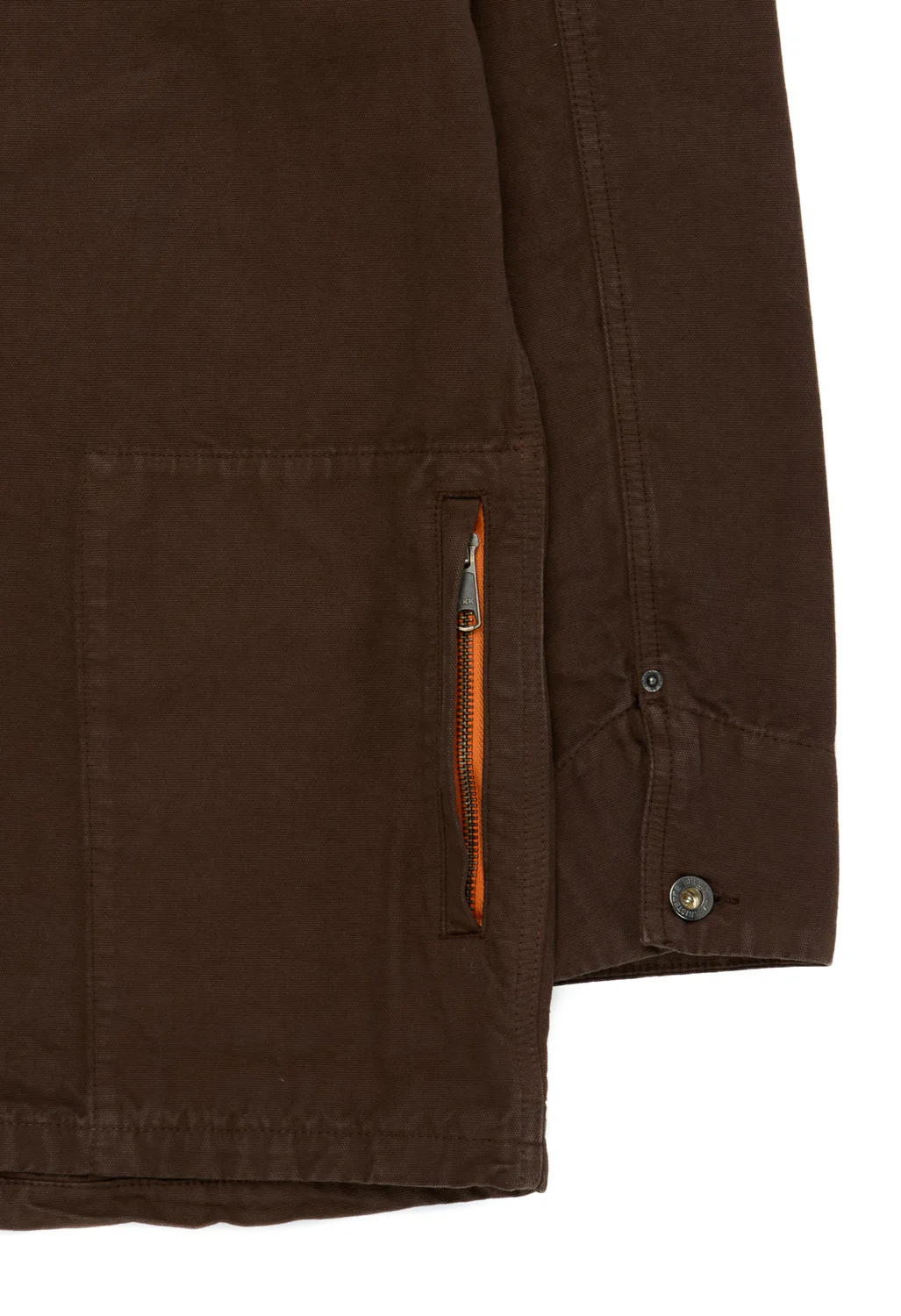 Finisterre Men's Basset Chore Jacket - Seal Brown - Image 6