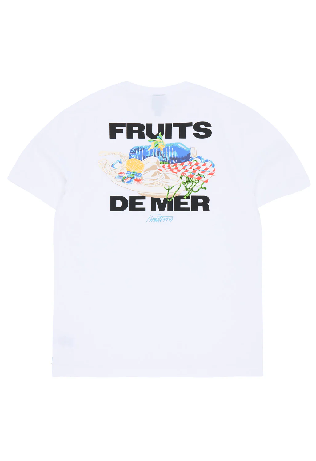 Finisterre Men's Fruit De Mer Tee - White