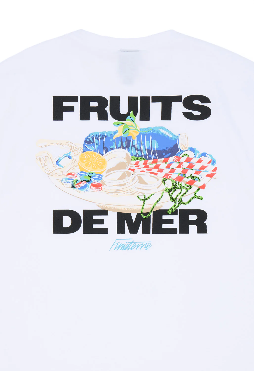 Finisterre Men's Fruit De Mer Tee - White - Image 4
