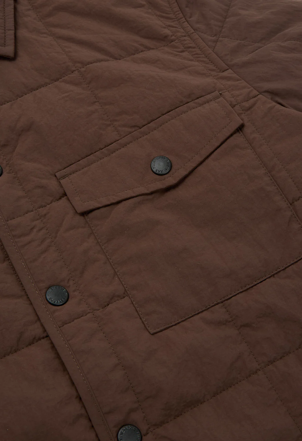 Finisterre Men's Lapwing Shirt - Seal Brown - Image 4