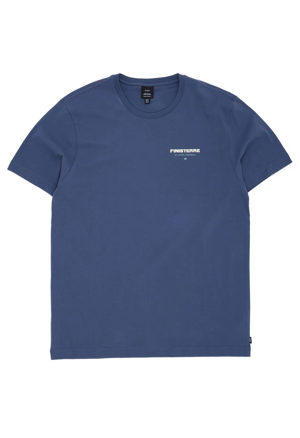 Finisterre Men's Letterpress Short Sleeve Tee - Galactic - Image 2