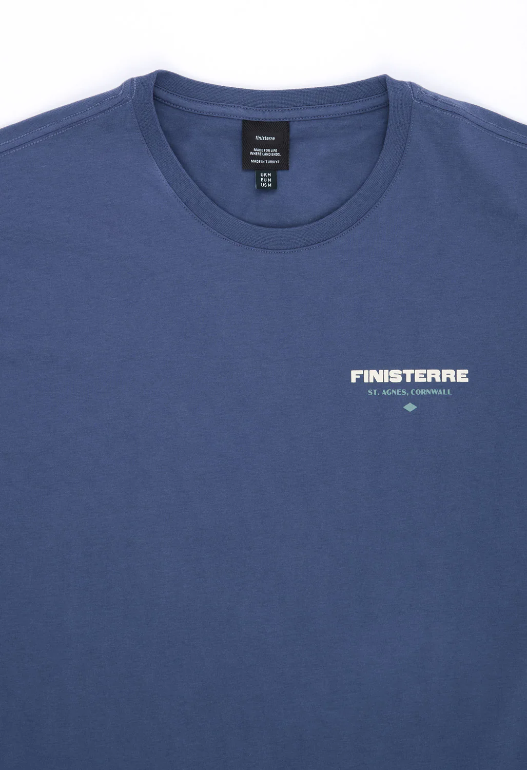 Finisterre Men's Letterpress Short Sleeve Tee - Galactic - Image 3