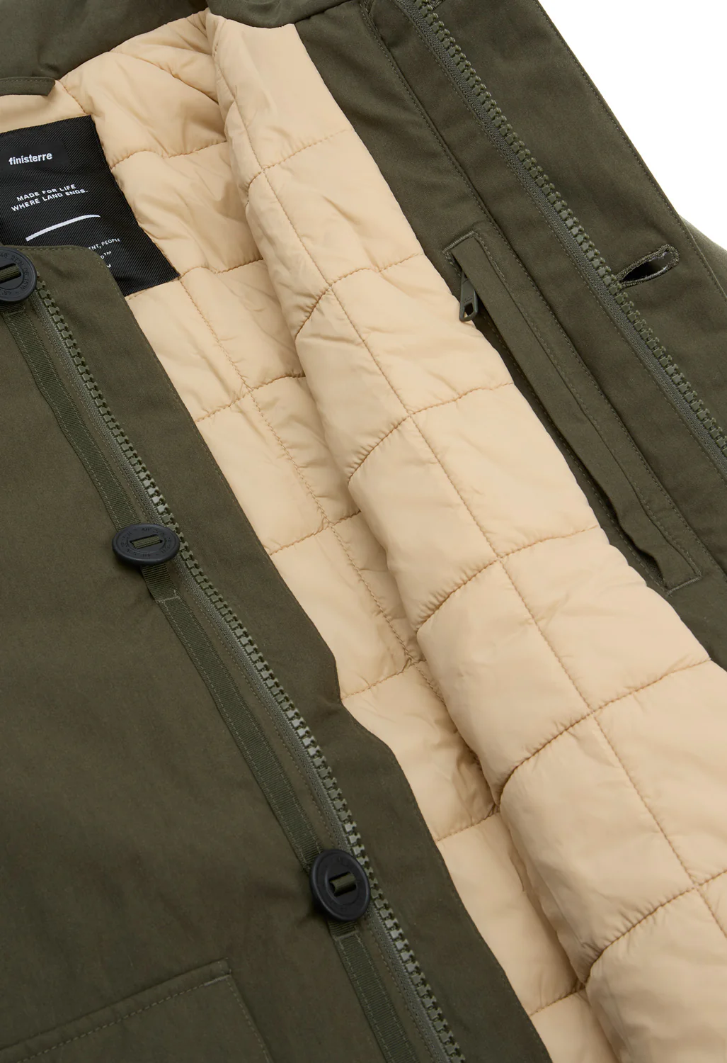 Finisterre Men's Shipyard Insulated Jacket - Timber Green - Image 6