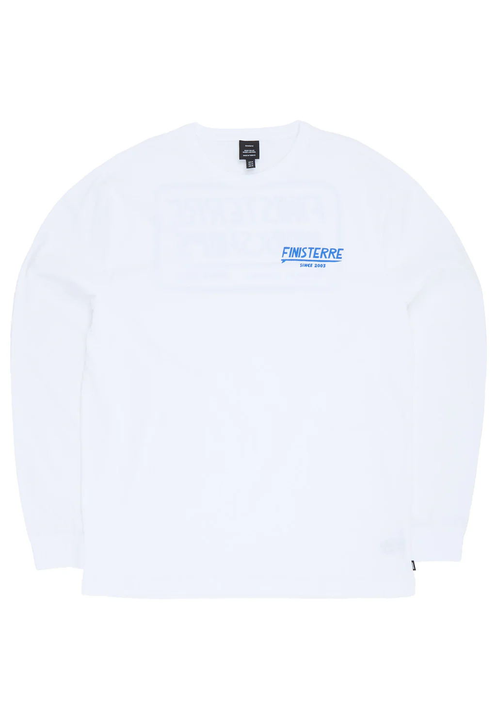 Finisterre Men's Workshops Long Sleeve Tee - White - Image 2