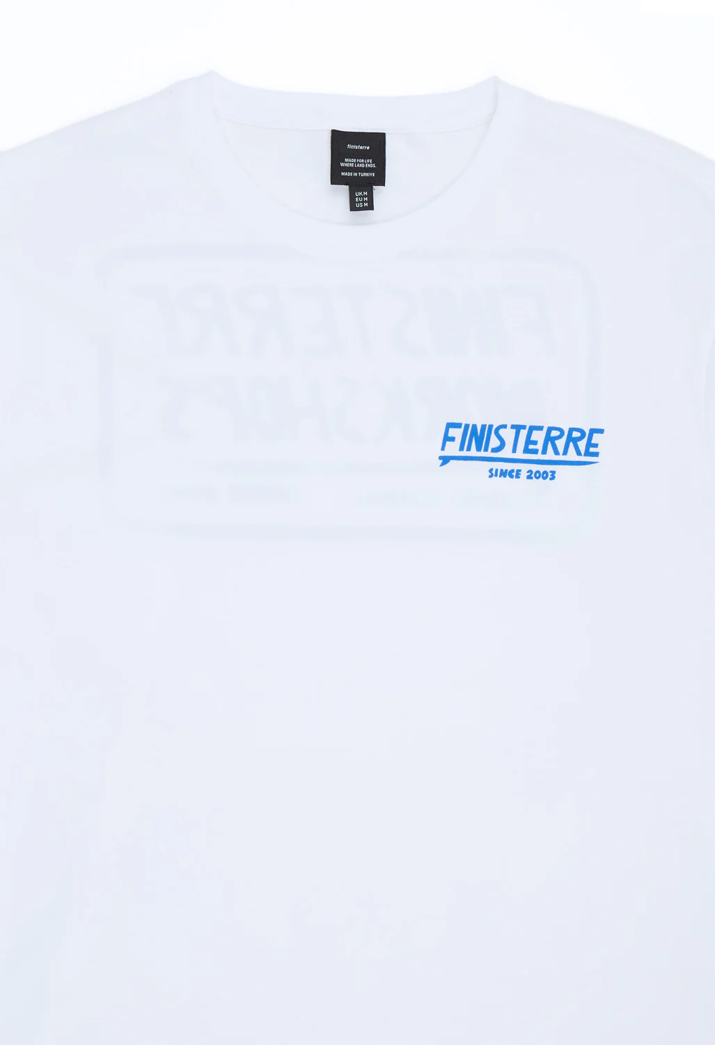 Finisterre Men's Workshops Long Sleeve Tee - White - Image 3