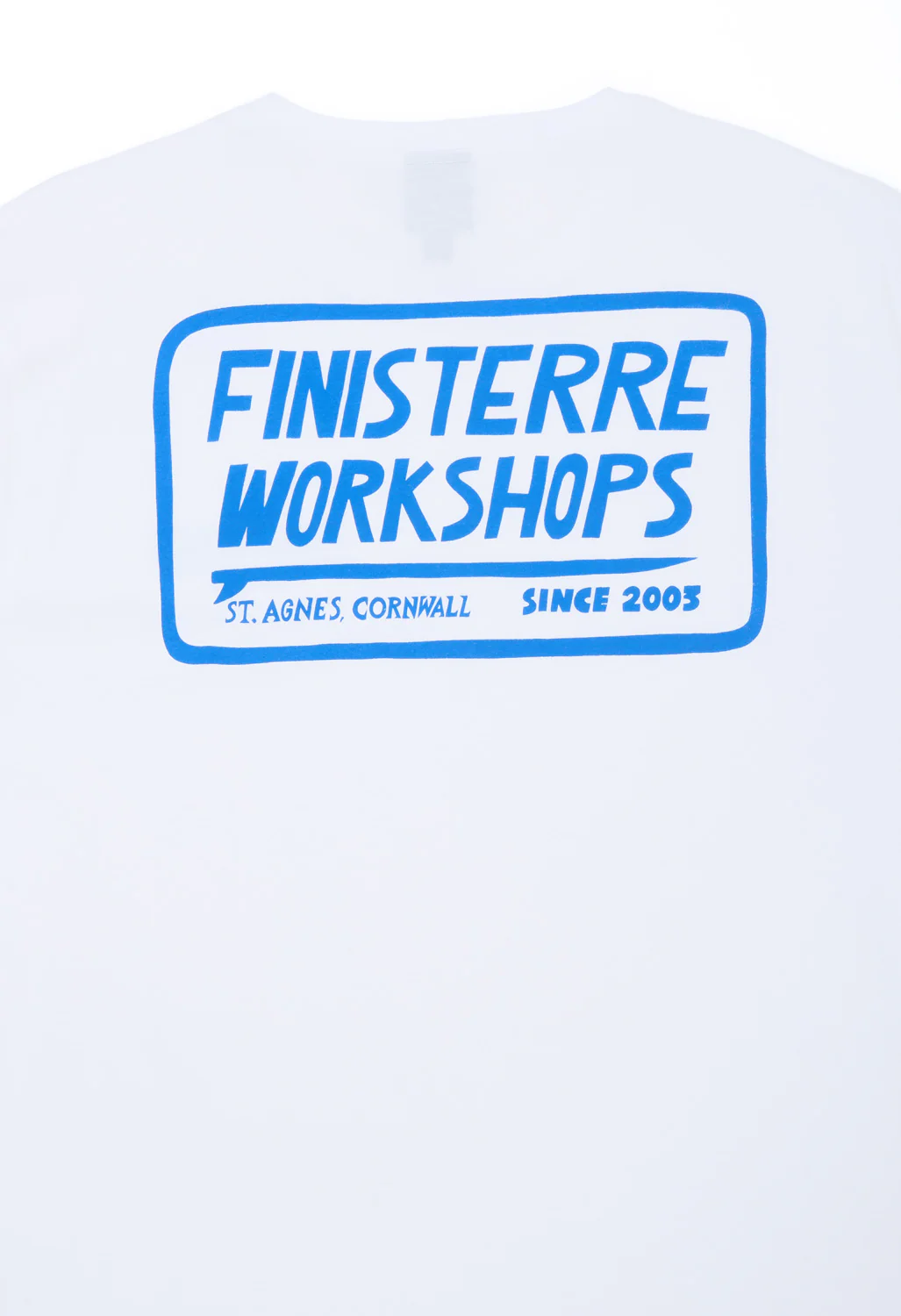 Finisterre Men's Workshops Long Sleeve Tee - White - Image 4