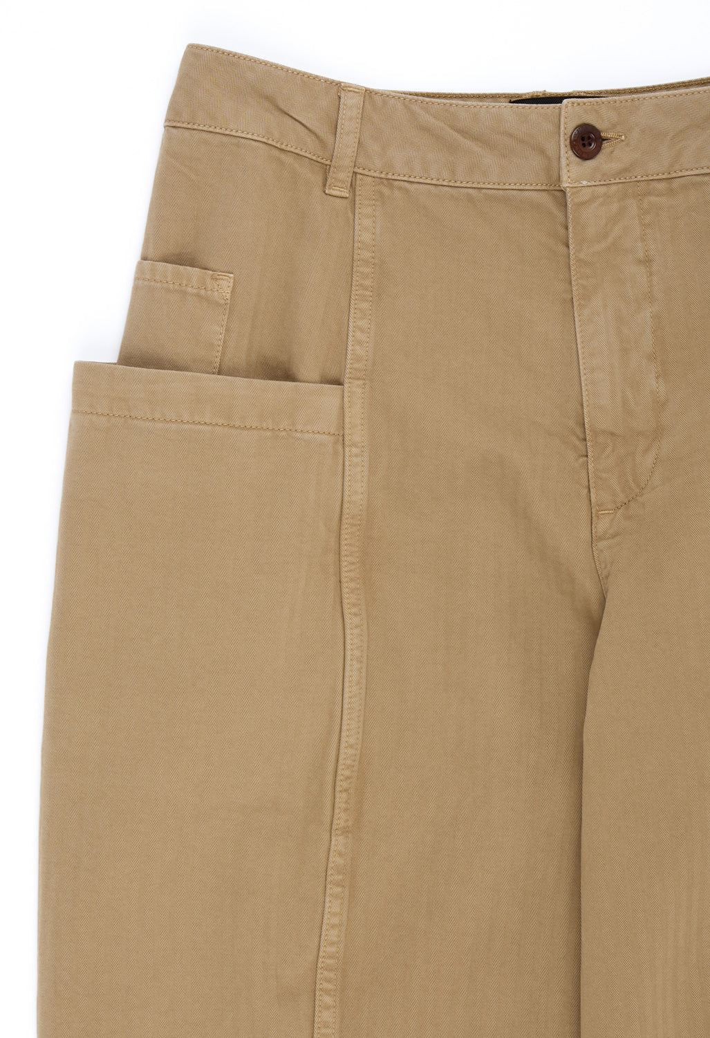 Finisterre Women's Croft Barrel Trousers - Buckwheat - Image 3