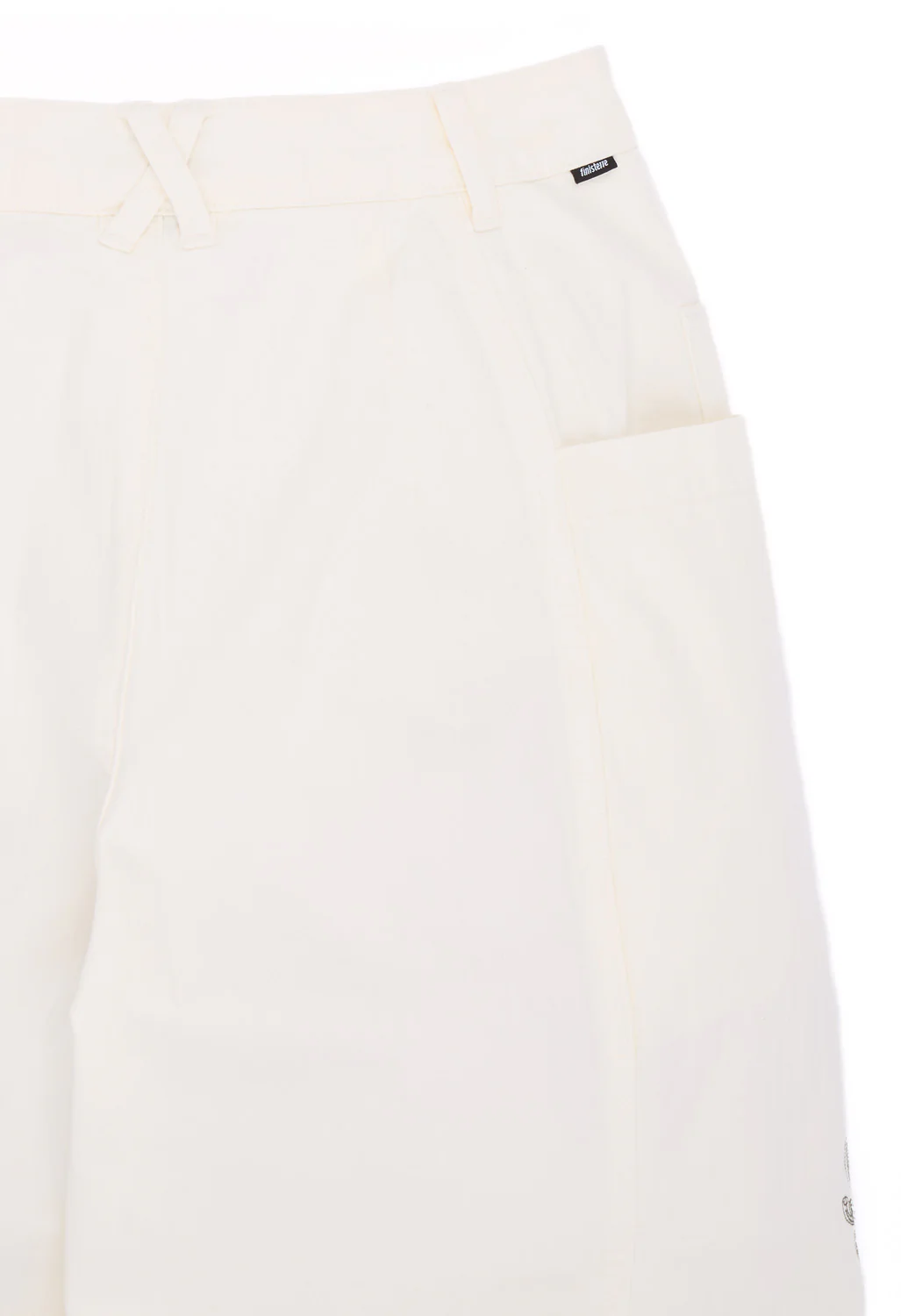 Finisterre Women's Floral Marine Croft Barrel Trousers - Ecru - Image 4
