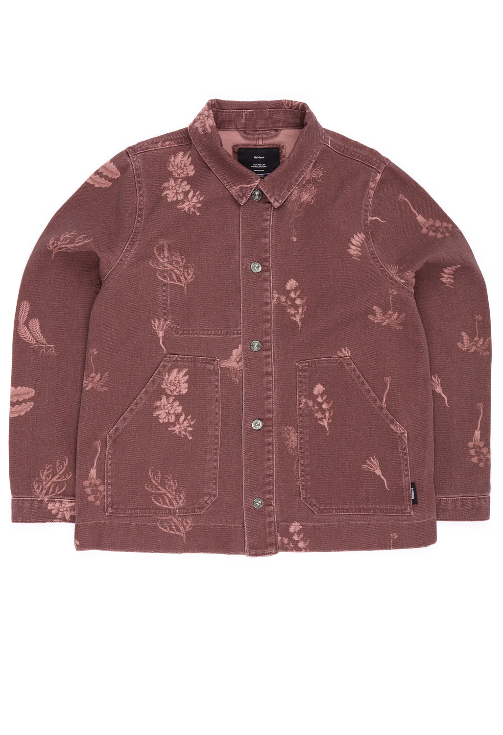 Finisterre Women's Floral Marine Yarrel Printed Chore Jacket - Floral Marine Print